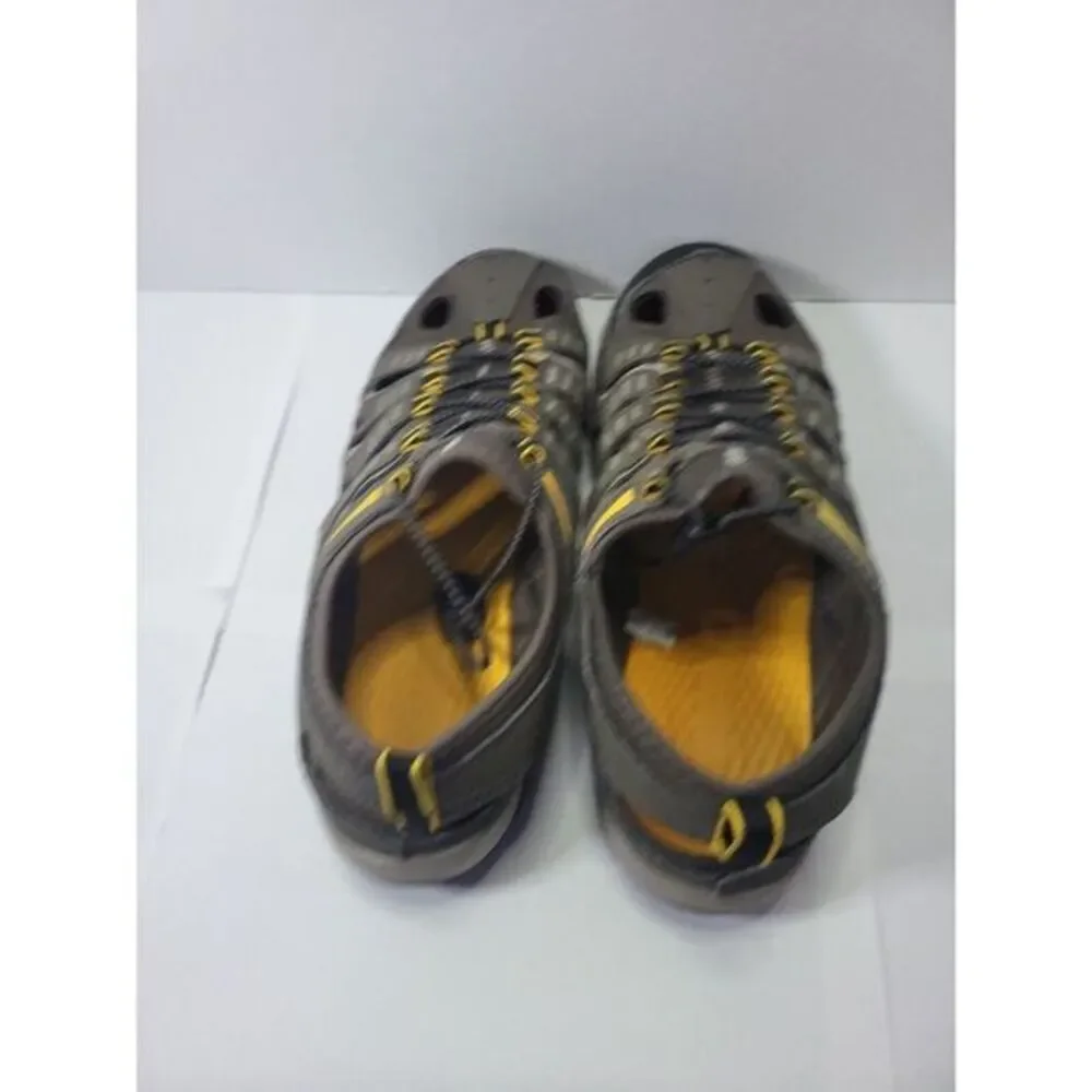 Eddie Bauer‎ Eastport Hiking/Water Sandals Brown Men's Size 10 Slip-On